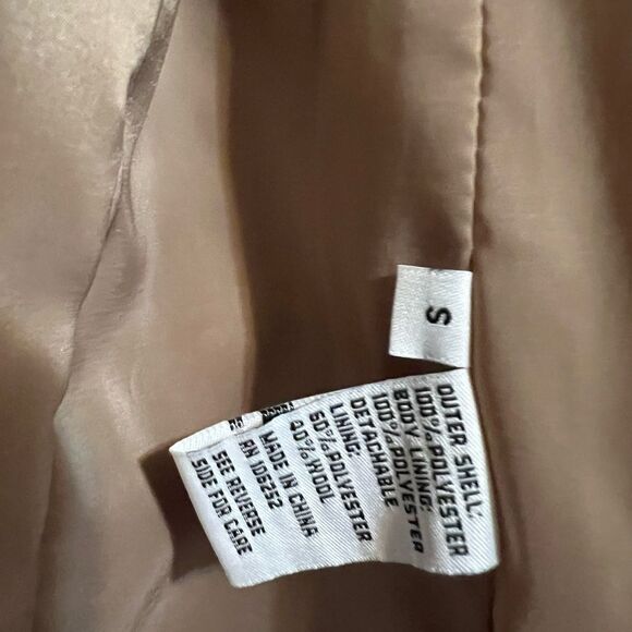 Jane Post trench coat size Small - Picture 11 of 12